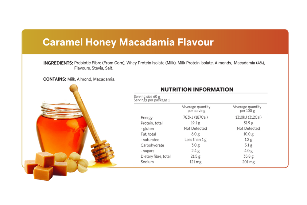 Caramel Honey Macadamia