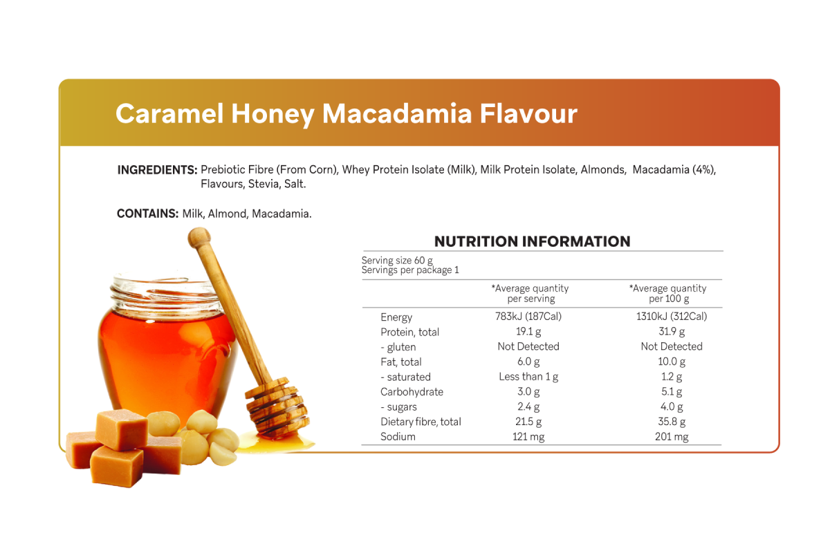 Caramel Honey Macadamia